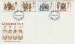 1978-11-22 Christmas Stamps London FDC (72057)