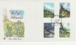 1979-03-21 British Flowers Stamps Crawley FDC (72059)