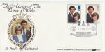 1981-07-22 Royal Wedding Stamps St Pauls FDC (72806)