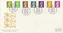 1991-09-10 Definitive Stamps Windsor FDC (7214)