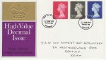 1970-06-17 Definitive Stamps Bromley FDC (72222)