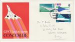 1969-03-03 Concorde Stamps Croydon FDC (72315)
