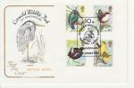 1980-01-16 Birds Stamps Burford Oxford FDC (72330)