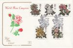 1991-07-16 Roses Stamps Rosebush FDC (72343)