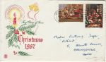 1967-11-27 Christmas Stamps Basingstoke FDC (72789)