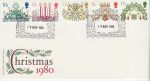 1980-11-19 Christmas Stamps Windsor FDC (72880)