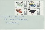1966-08-08 British Birds Stamps Camberley FDC (72922)