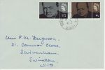 1965-07-08 Churchill Stamps Shrivenham cds FDC (72928)