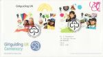 2010-02-02 Girlguiding Stamps M/S T/House FDC (72997)