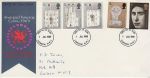 1969-07-01 Investiture Stamps London FDC (73272)