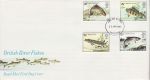 1983-01-26 River Fish Leicester FDC (73305)