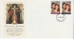 1986-07-22 Royal Wedding Stamps Leicester FDC (73311)