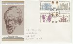 1973-08-15 Inigo Jones Stamps London FDC (73328)