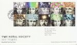 2010-02-25 The Royal Society Stamps T/House FDC (73369)