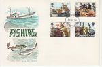 1981-09-23 Fishing Stamps Aylesbury FDC (73470)
