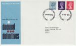 1973-10-24 Definitive Stamps Bureau FDC (73567)
