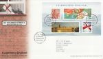 2007-04-23 Celebrating England M/S St Georges FDC (73640)