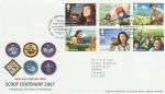 2007-07-26 Scout Centenary Stamps Brownsea FDC (73645)