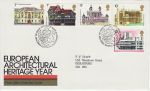 1975-04-23 Architectural Heritage Stamps Bureau FDC (73678)