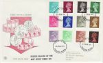 1971-02-15 Definitive Stamps Windsor FDC (73731)