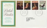 1973-07-04 British Painters Stamps Bureau FDC (73746)