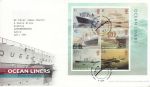 2004-04-13 Ocean Liners Stamps M/S T/House FDC (73875)