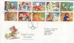 1994-02-01 Greetings Stamps Penn Wolverhampton FDC (73969)