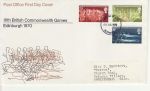 1970-07-15 Commonwealth Games Gloucester FDC (74093)