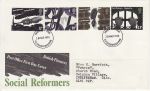 1976-04-28 Social Reformers PRE-DATED ERROR FDC (74107)
