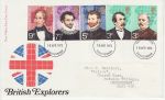 1973-04-18 British Explorers Stamps Glos FDC (74120)