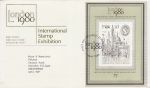 1980-05-07 London Stamp Exhibition M/S London SW FDC (74212)