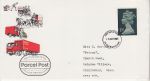 1983-08-03 Parcel Post Stamp Glos FDC (74216)