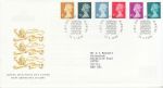 2000-04-25 Definitive Stamps Windsor FDC (74237)