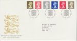 1993-10-26 Definitive Stamps Windsor FDC (74243)