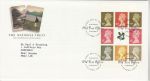 1995-04-25 National Trust Bklt Stamps Tintagel FDC (74245)