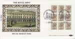 1983-09-14 Royal Mint Bklt Pane Windsor Silk FDC (74472)