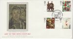 1993-05-11 Art Stamps London WC2 PPS Silk FDC (74558)