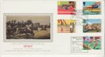 1986-07-15 Sport Stamps Henley on Thames Silk FDC (74722)