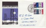 1964-09-04 Forth Road Bridge S Queensferry FDC (74759)