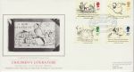 1988-09-06 Edward Lear Stamps Holloway Silk FDC (74795)