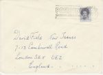 Netherlands Stamp on Envelope to England (74810)