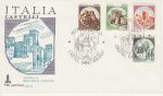 1980-09-22 Italy Castle Stamps FDC (74922)