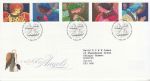 1998-11-02 Christmas Angels Stamps Bureau FDC (75027)