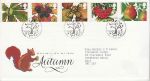 1993-09-14 Autumn Stamps Bureau FDC (75069)