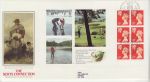 1989-03-21 Scots Connection Full Pane Inverness FDC (75173)