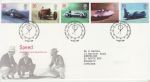 1998-09-29 Speed Records Stamps Bureau FDC (75245)