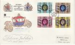 1977-05-11 Silver Jubilee Stamps Windsor FDC (75258)