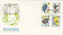 1980-01-16 British Birds Stamps FDC (7529)