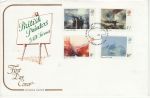 1975-02-19 British Painters Stamps London Cotswold FDC (75378)