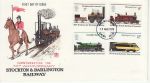 1975-08-13 Railways Stamps Ilford Stuart FDC (75399)